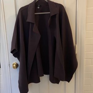 Tahari cozy poncho